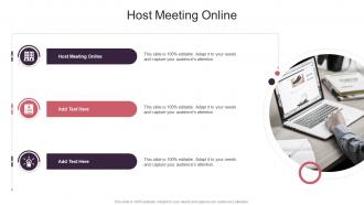 Host Meeting Online In Powerpoint And Google Slides Cpb