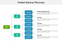 Hosted backup recovery ppt powerpoint presentation professional rules cpb