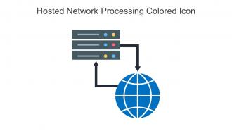 Hosted Network Processing Colored Icon In Powerpoint Pptx Png And Editable Eps Format