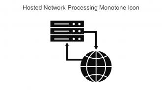 Hosted Network Processing Monotone Icon In Powerpoint Pptx Png And Editable Eps Format