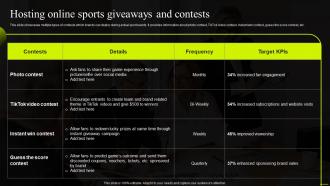 Hosting Online Sports Giveaways And Contests Comprehensive Guide To Sports