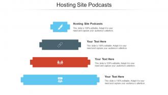 Hosting site podcasts ppt powerpoint presentation file introduction cpb