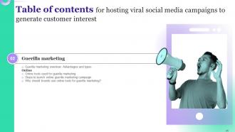 Hosting Viral Social Media Campaigns To Generate Customer Interest Powerpoint Presentation Slides Editable Appealing