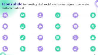 Hosting Viral Social Media Campaigns To Generate Customer Interest Powerpoint Presentation Slides Customizable Informative