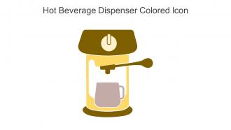 Hot Beverage Dispenser Colored Icon In Powerpoint Pptx Png And Editable Eps Format