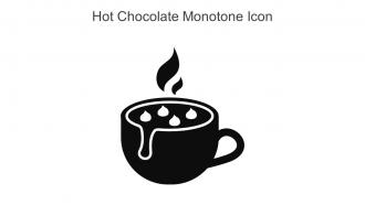 Hot Chocolate Monotone Icon In Powerpoint Pptx Png And Editable Eps Format