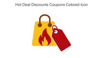 Hot Deal Discounts Coupons Colored Icon In Powerpoint Pptx Png And Editable Eps Format