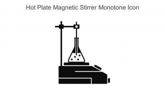 Hot Plate Magnetic Stirrer Monotone Icon In Powerpoint Pptx Png And Editable Eps Format