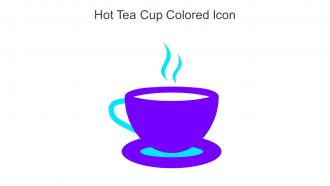 Hot Tea Cup Colored Icon In Powerpoint Pptx Png And Editable Eps Format