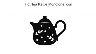 Hot Tea Kettle Monotone Icon In Powerpoint Pptx Png And Editable Eps Format