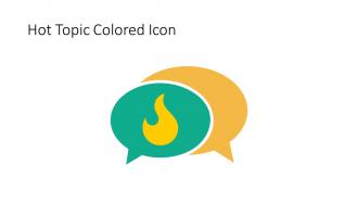 Hot Topic Colored Icon In Powerpoint Pptx Png And Editable Eps Format