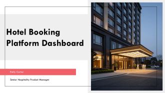 Hotel Booking Platform Dashboard PPT Information VA