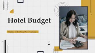 Hotel Budget Powerpoint Ppt Template Bundles