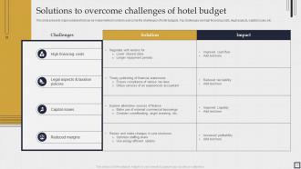 Hotel Budget Powerpoint Ppt Template Bundles Pre-designed Downloadable