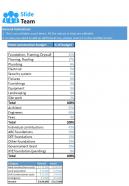 Hotel Construction Balance Sheet Excel Spreadsheet Worksheet Xlcsv XL SS