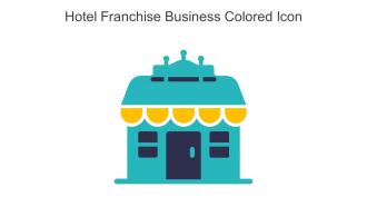 Hotel Franchise Business Colored Icon In Powerpoint Pptx Png And Editable Eps Format
