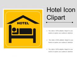 Hotel icon clipart