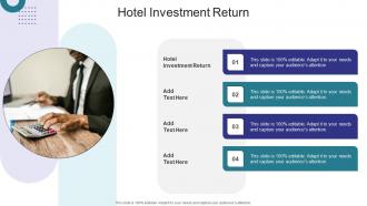 Hotel Investment Return In Powerpoint And Google Slides Cpb