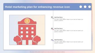 Hotel Marketing Plan For Enhancing Revenue Icon