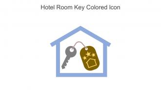 Hotel Room Key Colored Icon In Powerpoint Pptx Png And Editable Eps Format