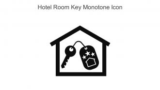 Hotel Room Key Monotone Icon In Powerpoint Pptx Png And Editable Eps Format