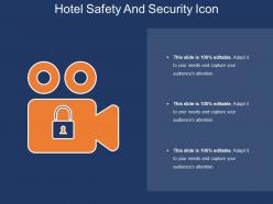 Hotel safety and security icon1