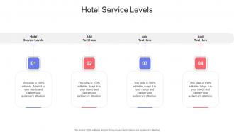 Hotel Service Levels In Powerpoint And Google Slides Cpb