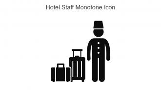 Hotel Staff Monotone Icon In Powerpoint Pptx Png And Editable Eps Format