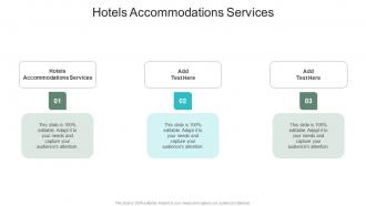 Hotels Accommodations Services In Powerpoint And Google Slides Cpb