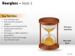 Hourglass style 1 powerpoint presentation slides