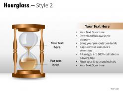 Hourglass style 2 powerpoint presentation slides