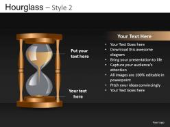 Hourglass Style 2 Powerpoint Presentation Slides DB