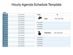 Hourly Agenda Schedule Template Powerpoint Guide