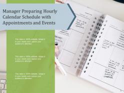 Hourly Calendar Employee Appointments Introduction Planning Scheduling