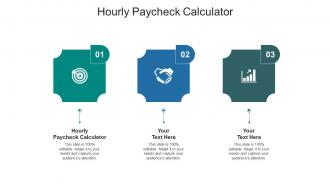 Hourly paycheck calculator ppt powerpoint presentation icon inspiration cpb