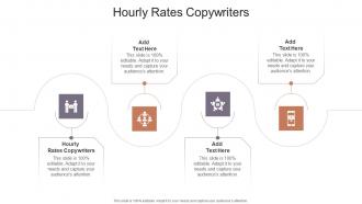 Hourly Rates Copywriters In Powerpoint And Google Slides Cpb