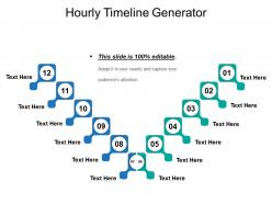Hourly timeline generator presentation examples