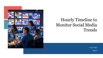 Hourly Timeline To Monitor Social Media Activity Trends PPT Outline AT