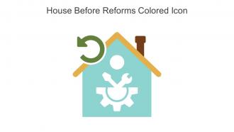 House Before Reforms Colored Icon In Powerpoint Pptx Png And Editable Eps Format