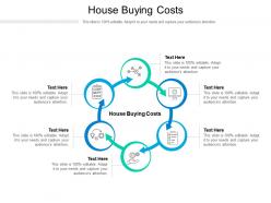 House buying costs ppt powerpoint presentation portfolio design ideas cpb