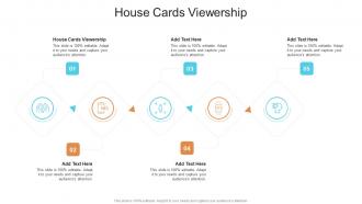 House Cards Viewership In Powerpoint And Google Slides Cpb