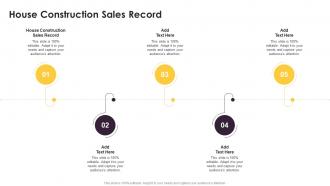 House Construction Sales Record In Powerpoint And Google Slides Cpb