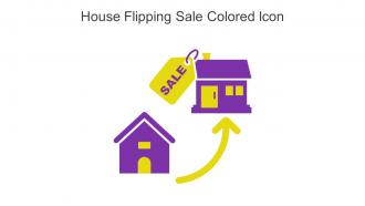 House Flipping Sale Colored Icon In Powerpoint Pptx Png And Editable Eps Format