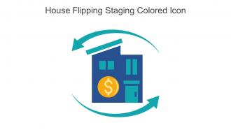 House Flipping Staging Colored Icon In Powerpoint Pptx Png And Editable Eps Format