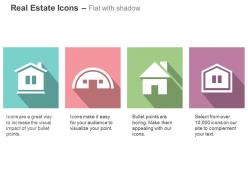 House for rent purchase duplex home ppt icons graphics