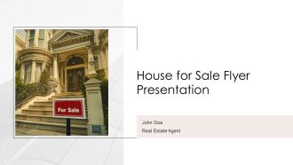 House For Sale Flyer Presentation PPT Demonstration AT