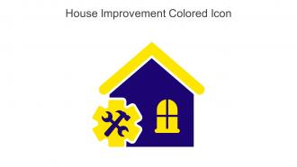 House Improvement Colored Icon In Powerpoint Pptx Png And Editable Eps Format