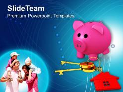 House key family powerpoint templates ppt themes and graphics 0213