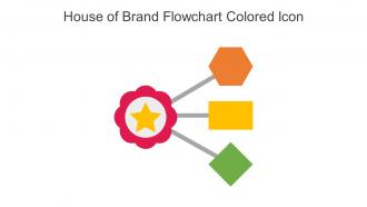 House Of Brand Flowchart Colored Icon In Powerpoint Pptx Png And Editable Eps Format