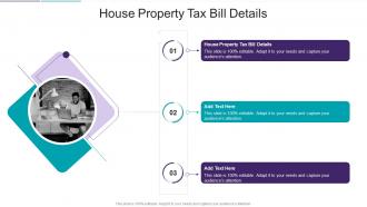 House Property Tax Bill Details In Powerpoint And Google Slides Cpb
